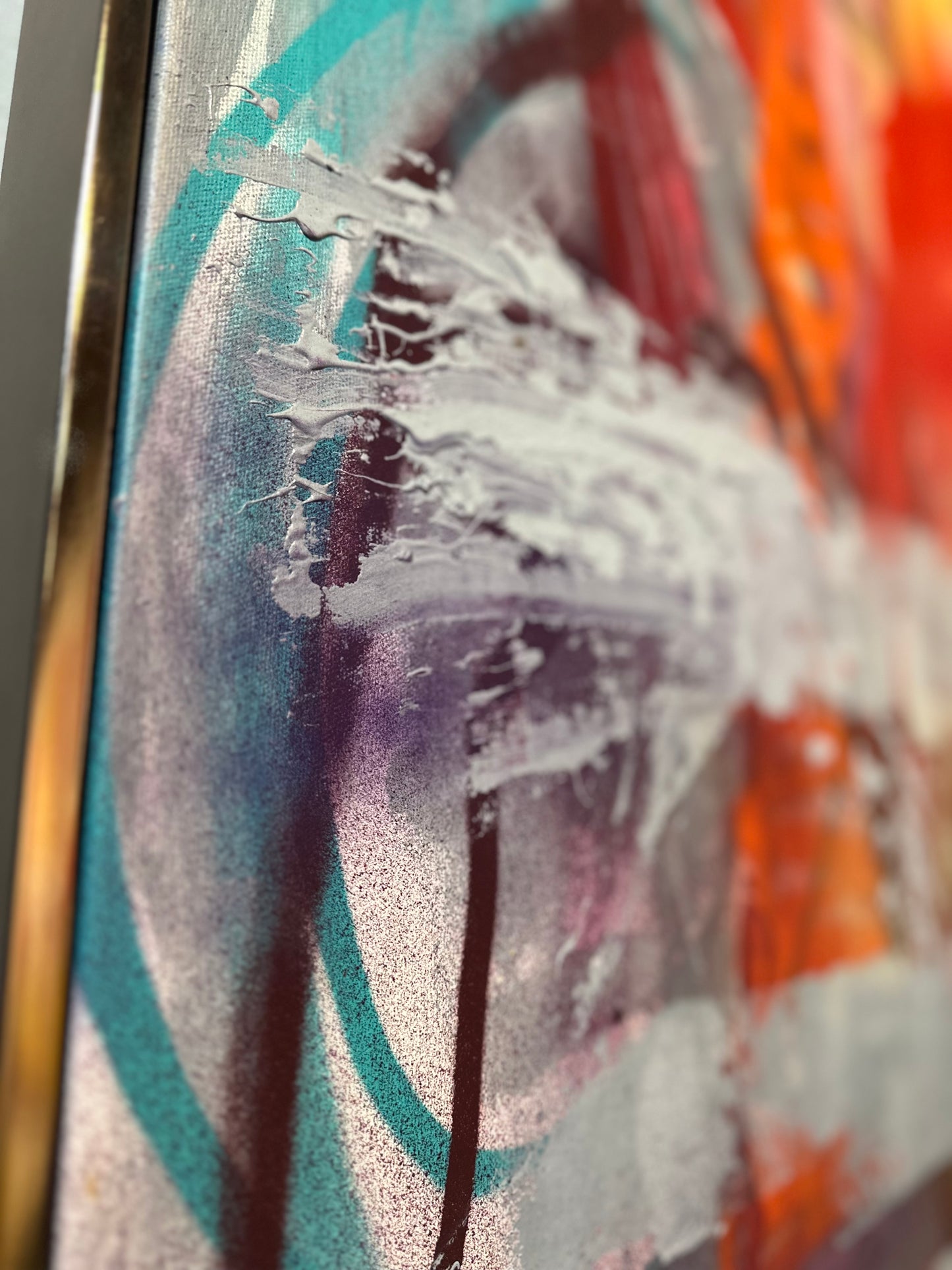 "A Modern Miracle"- 52' x 80' inches - 2023 - Pedro AMOS & Victor Payares