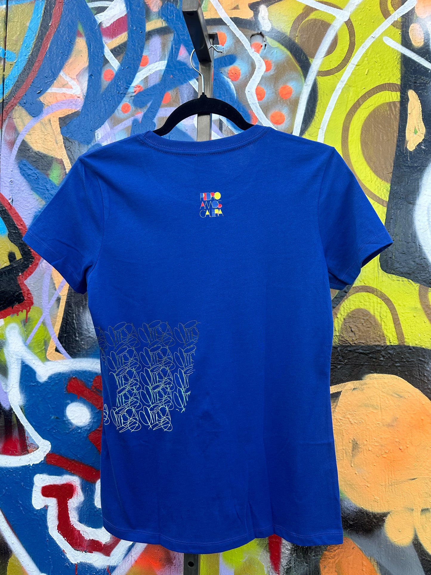 AMOS' Tags - Cucumber to Green Gradient - Women's Small - Royal Blue