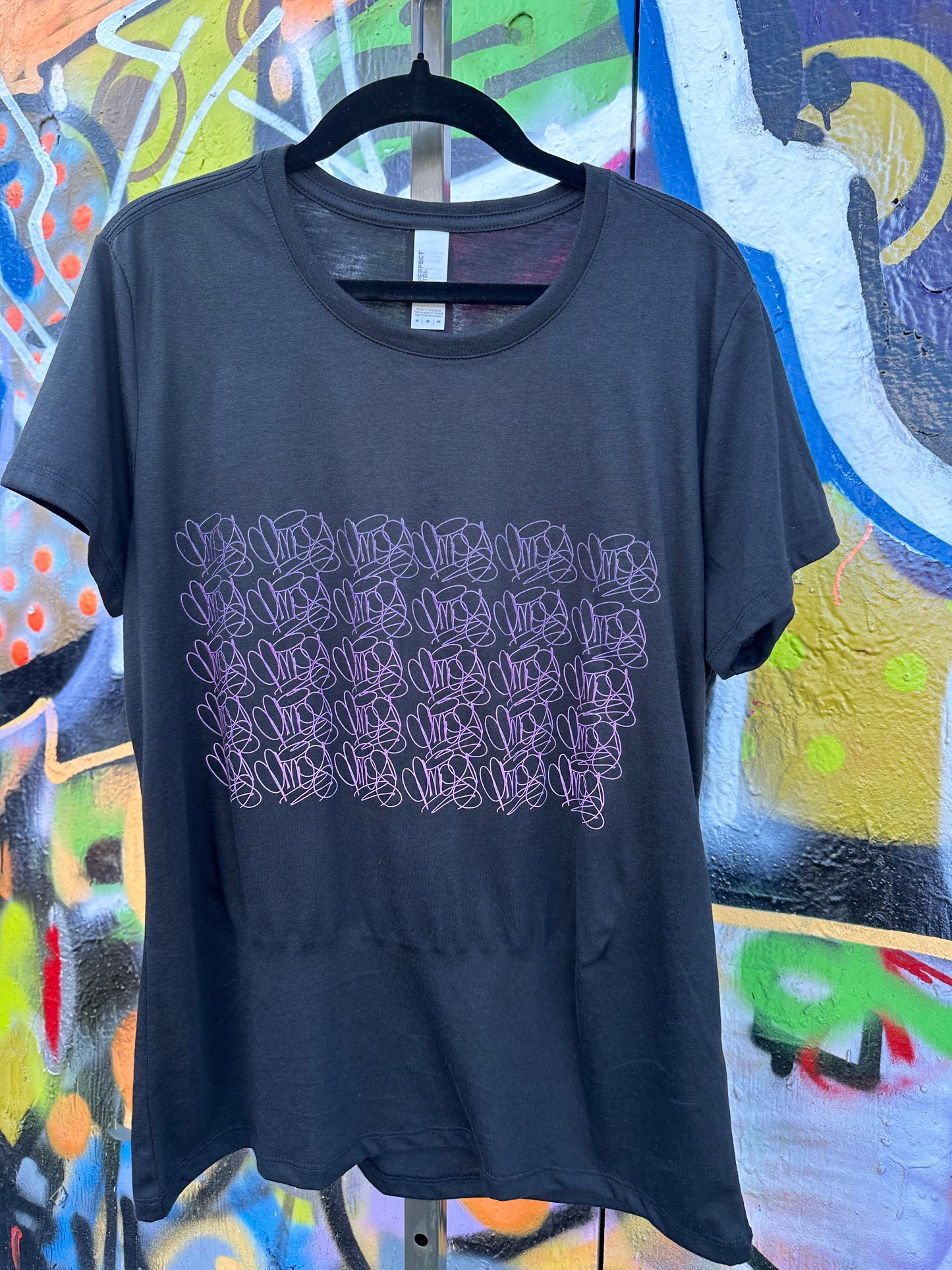 Pedro AMOS' TagBangT - Grape to Bubble Gum Gradient - Black Women's Medium