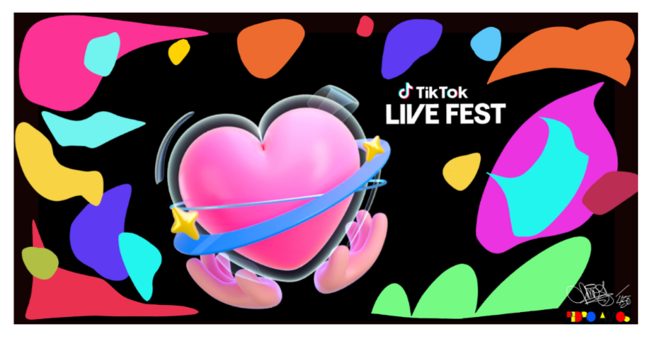 TikTok Live Event 2024 Official print 18X 12 IN - Pedro AMOS, 2024 - Artist Proof *LIMITED*